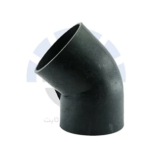 زانوی جوشی 45درجه پلی اتیلن (فاضلابی)