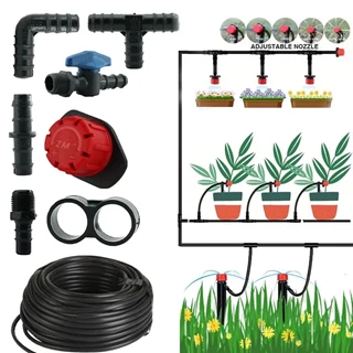 مجموعه 50 عددی لوازم آبیاری قطره ای ( SA - 1 )